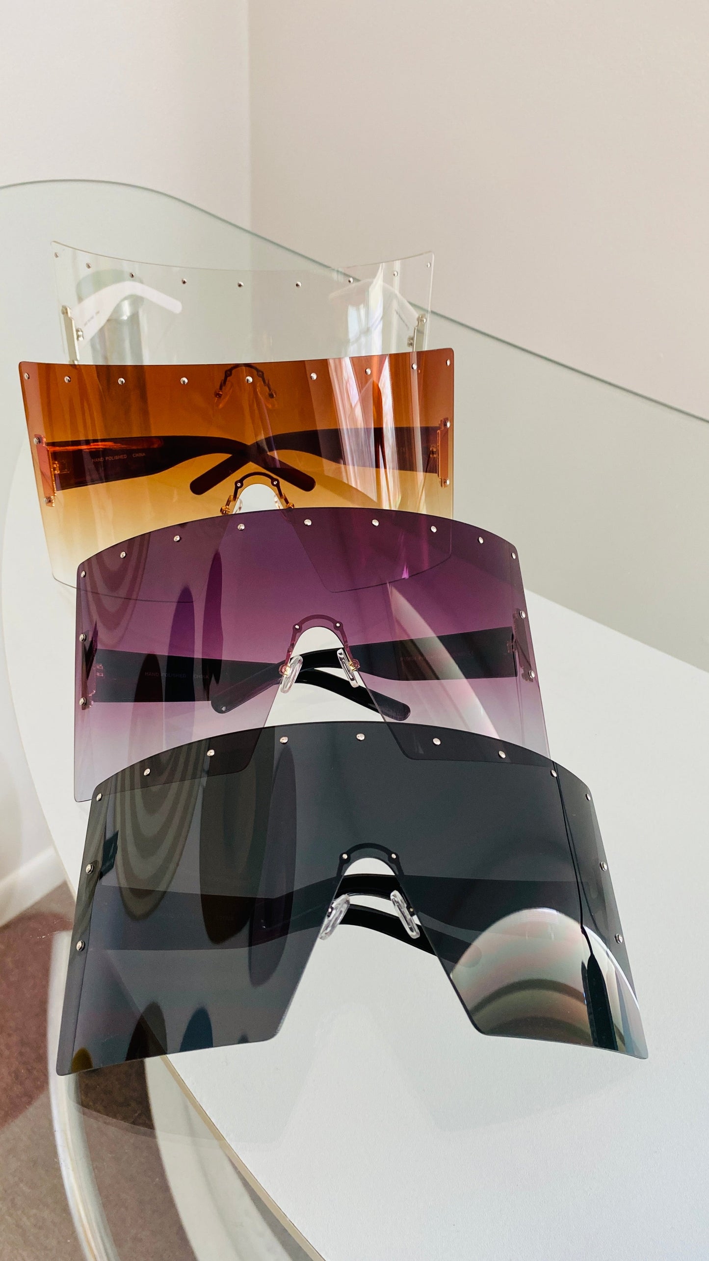 "Trackstar" Oversized Sunglasses