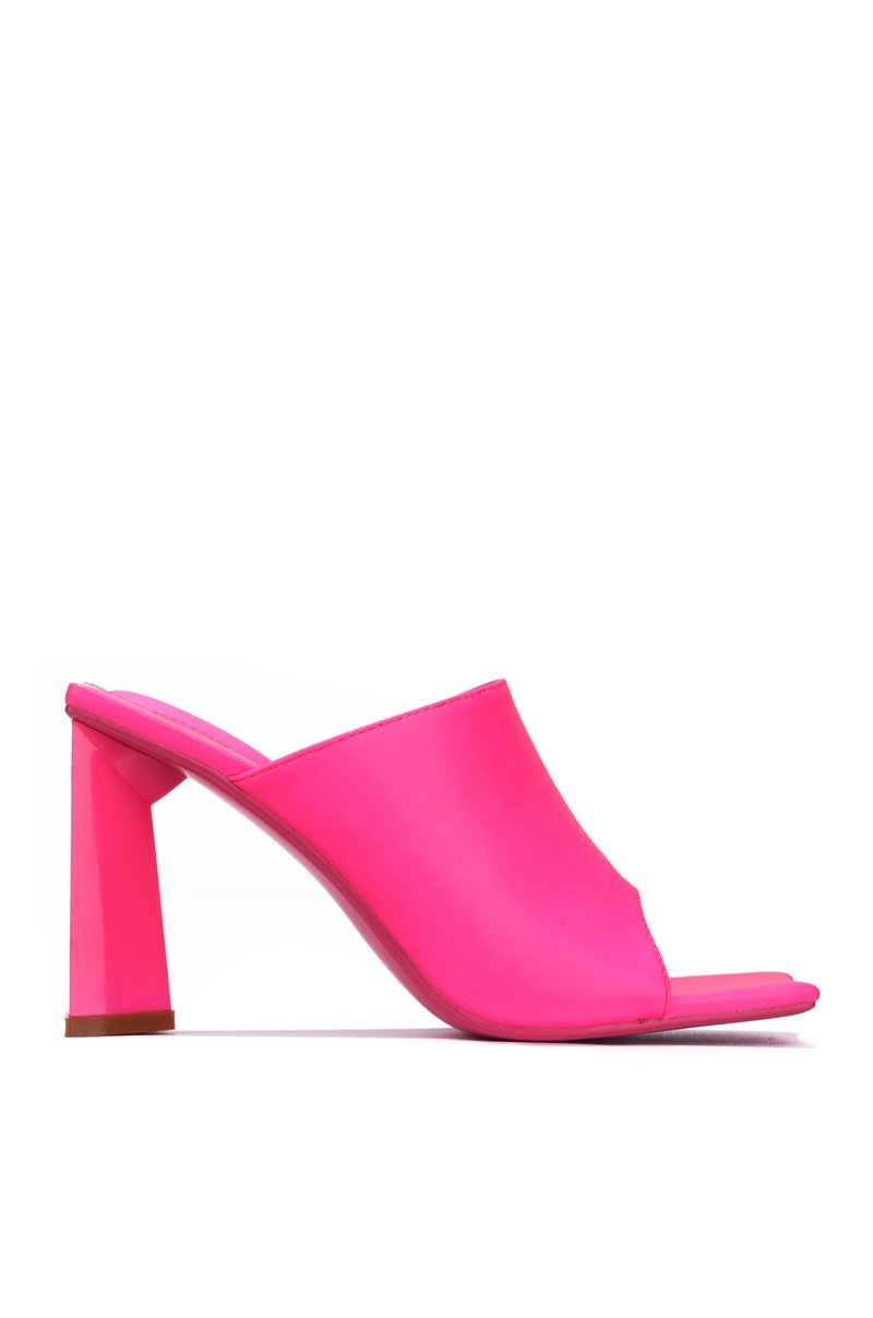 "Phoebe" Pink Slip on Heels
