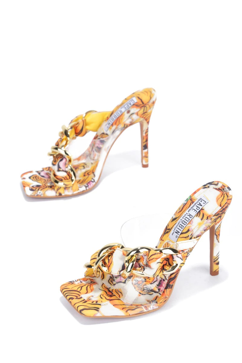 "Nessa" Yellow Heels