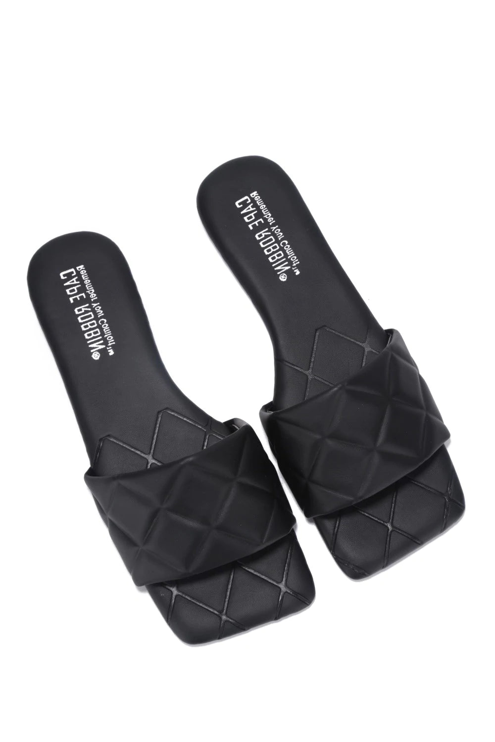 "Melissa" Black Sandals