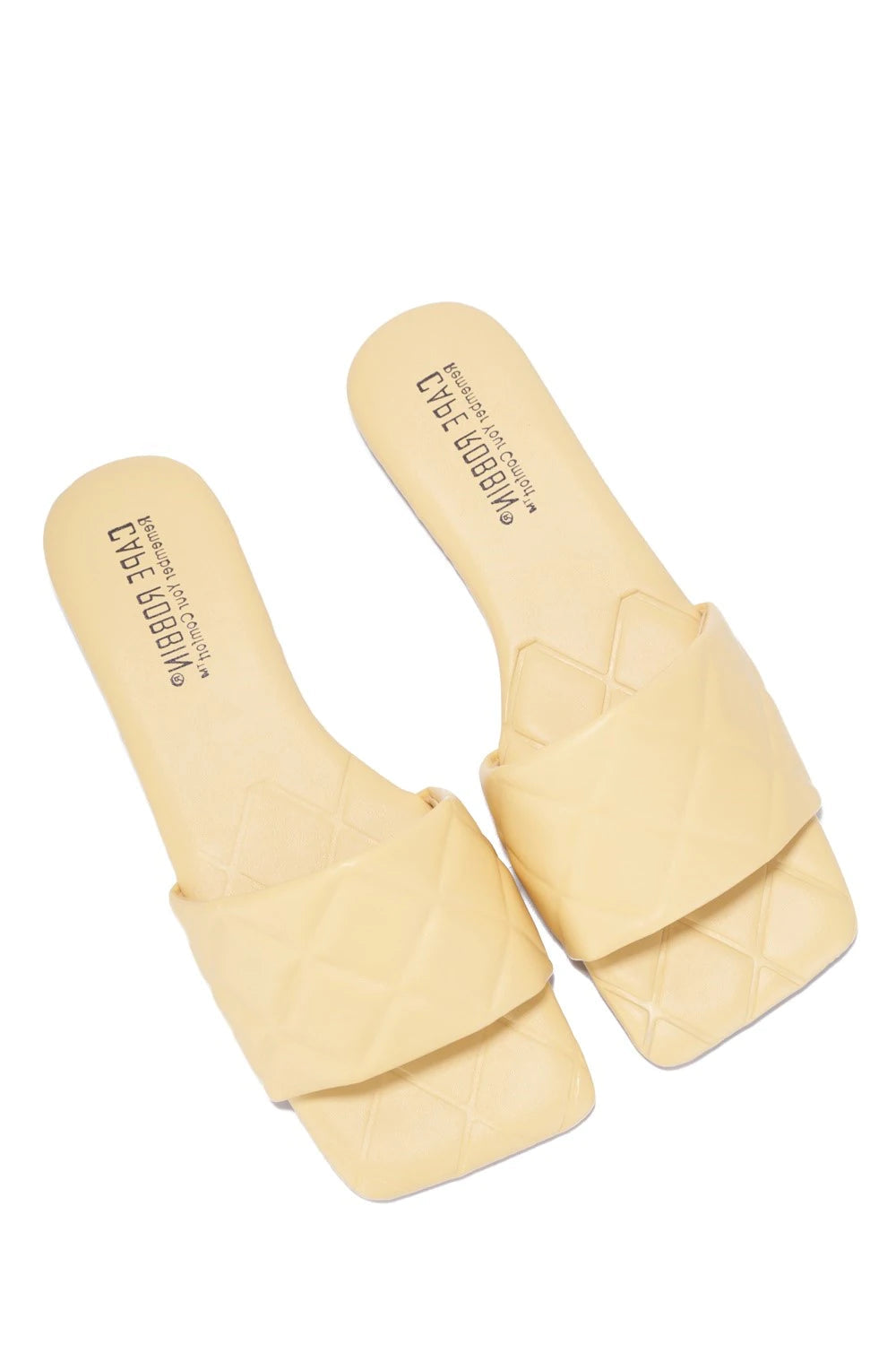 "Melissa" Yellow Sandals