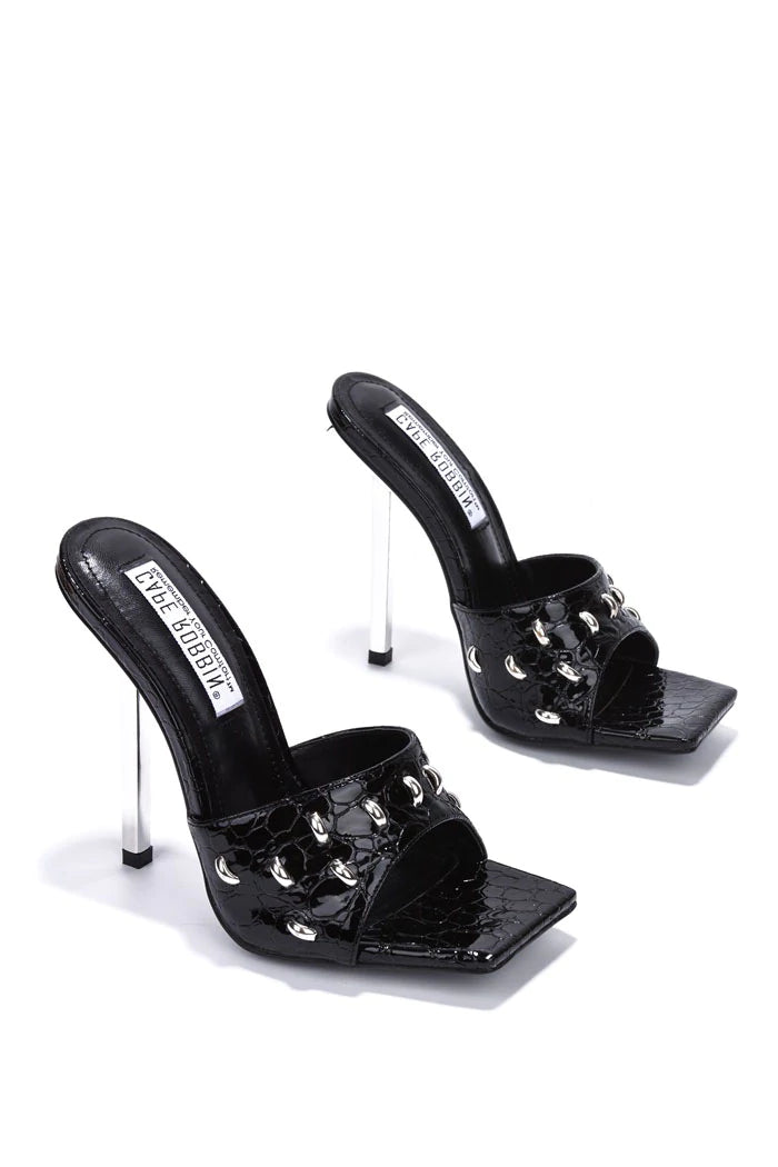 "Gabriella" Black High Heels