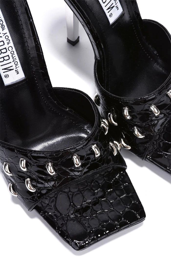 "Gabriella" Black High Heels