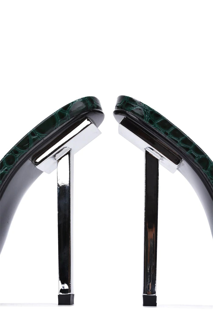 "Gabriella" Green High Heels