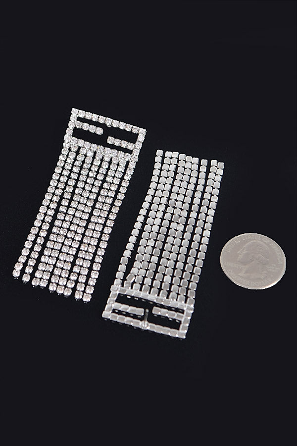 Jeweled Fringe Earrings