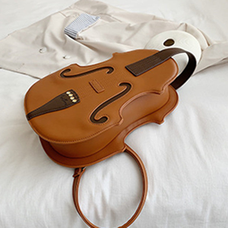"Violet" Violin Shaped Backpack