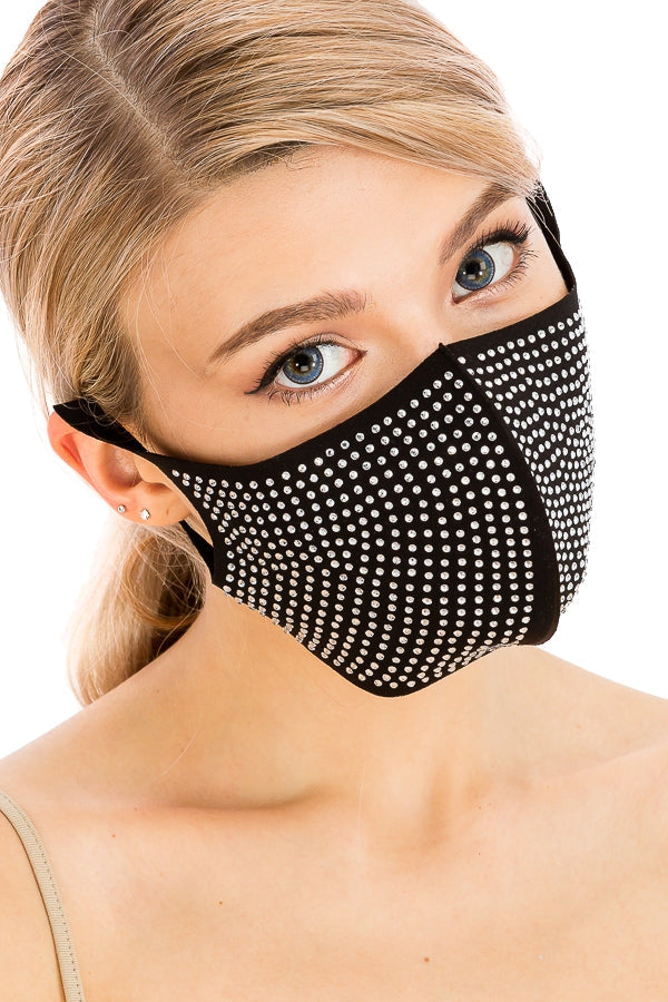 Jeweled Fashion Mask