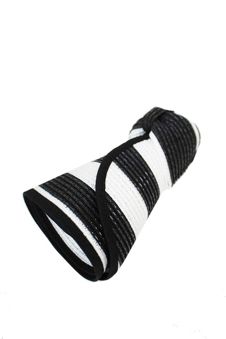 "Paisely" Travel Straw Hat