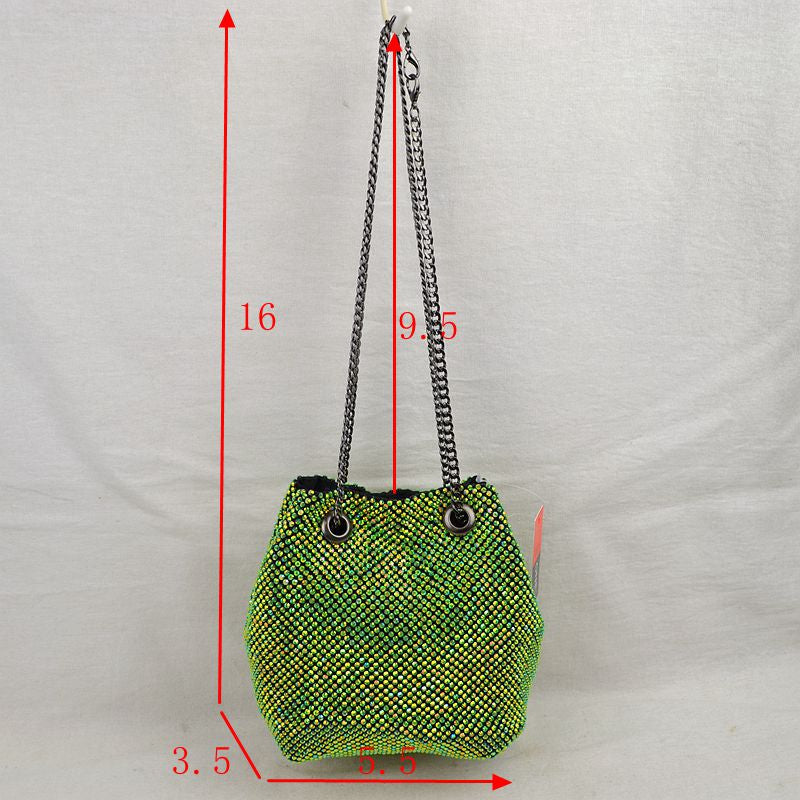"Erin" Jeweled Chain Evening Bag