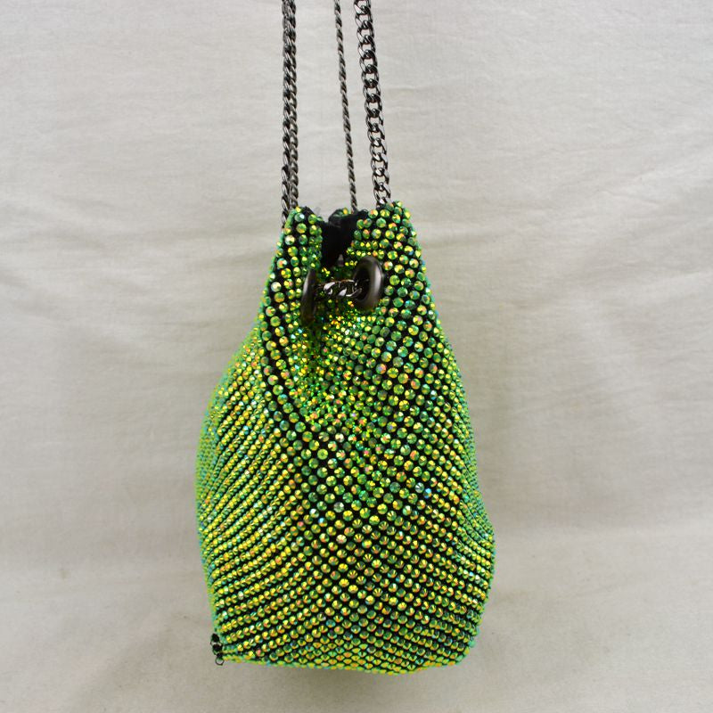 "Erin" Jeweled Chain Evening Bag