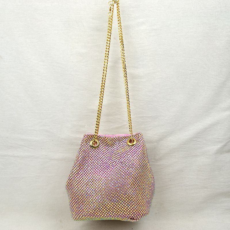 "Erin" Jeweled Chain Evening Bag