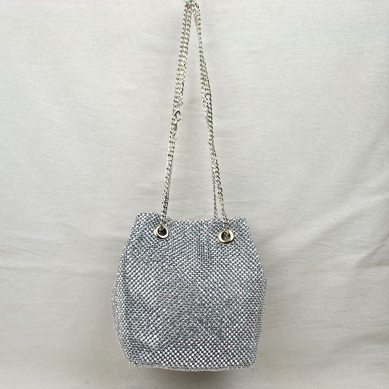 "Erin" Jeweled Chain Evening Bag