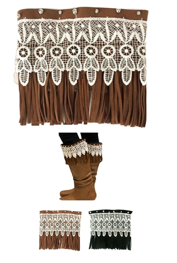 Boho Leg Warmer Cuffs