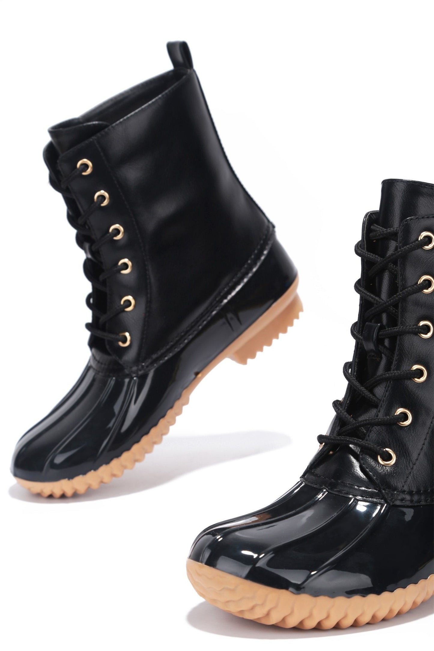 "Stormie” Black Duck Boots