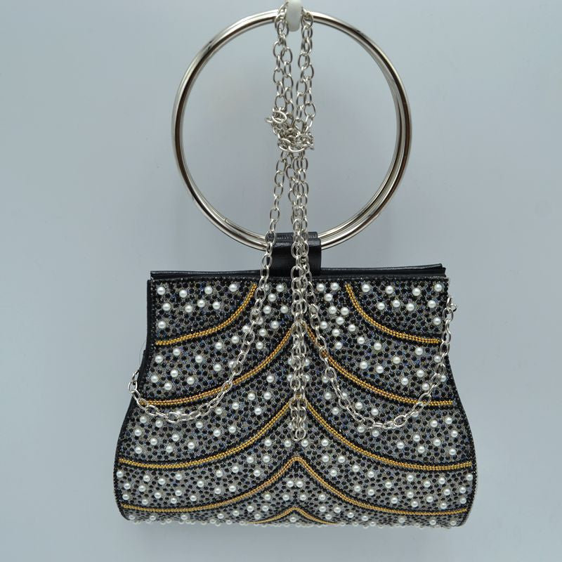 "Julia" Pearl Clutch