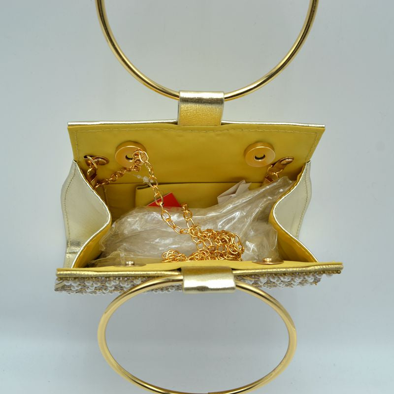 "Julia" Pearl Clutch