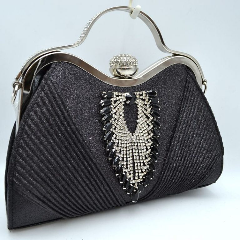 "Teresa" Jeweled Evening Clutch