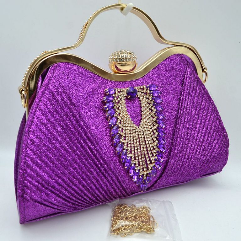 "Teresa" Jeweled Evening Clutch