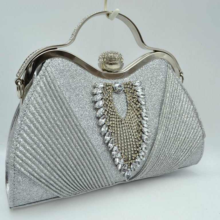 "Teresa" Jeweled Evening Clutch