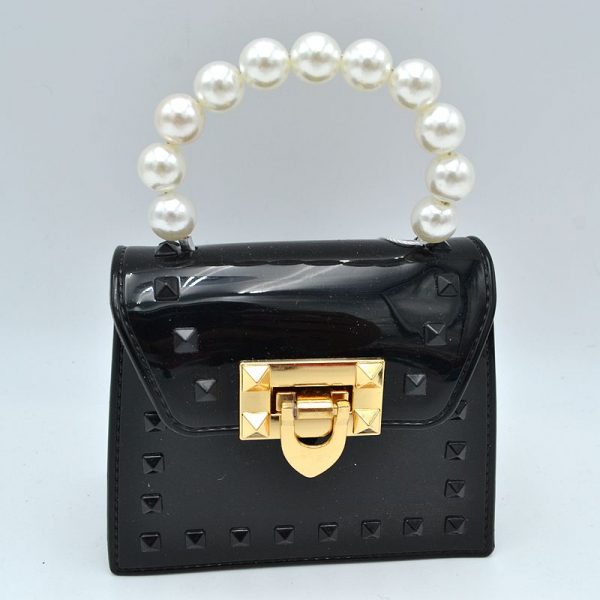 "Everleigh" Pearl Handle Mini Bag