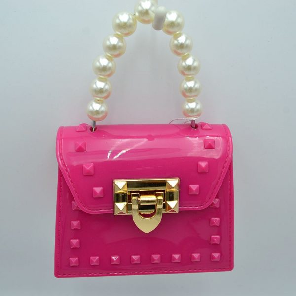 "Everleigh" Pearl Handle Mini Bag