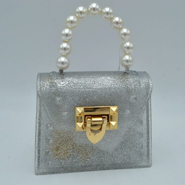 "Everleigh" Pearl Handle Mini Bag