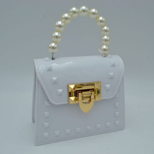 "Everleigh" Pearl Handle Mini Bag