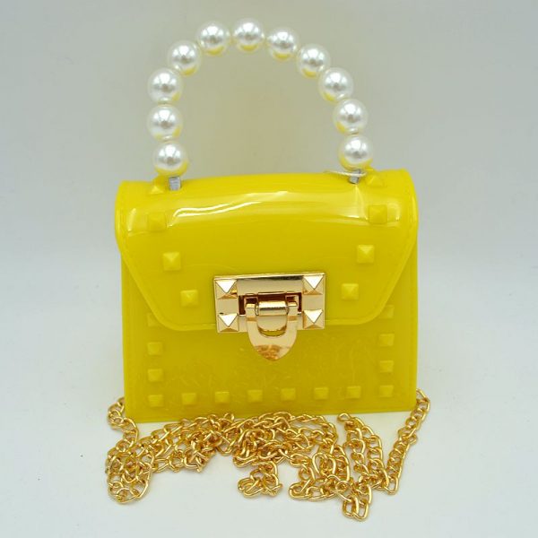 "Everleigh" Pearl Handle Mini Bag