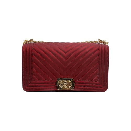 "Abigail" Quilted Jelly Handbag