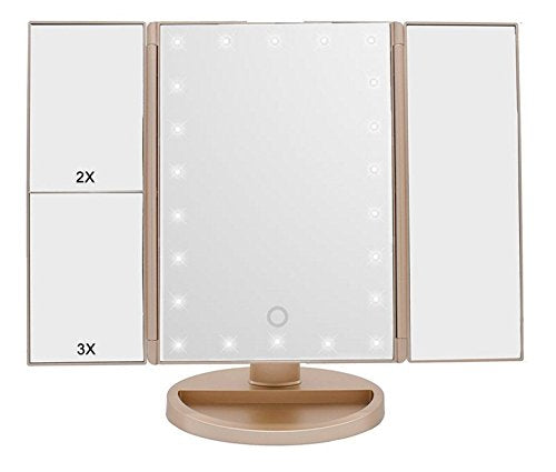 Trifold Makeup Vanity Mirror