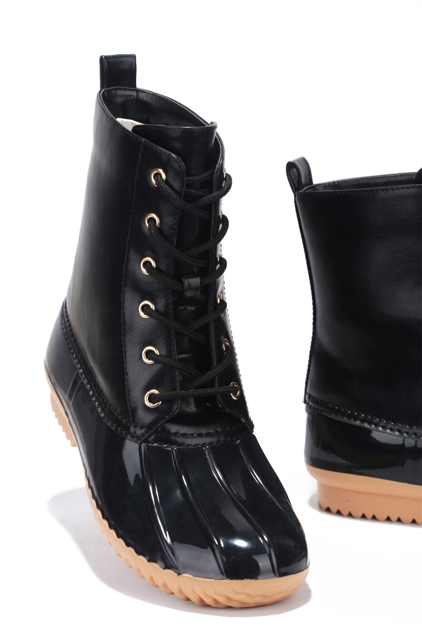 "Stormie” Black Duck Boots
