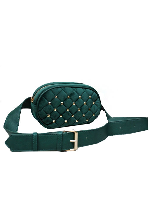 "Ellery" Velvet Belt Bag