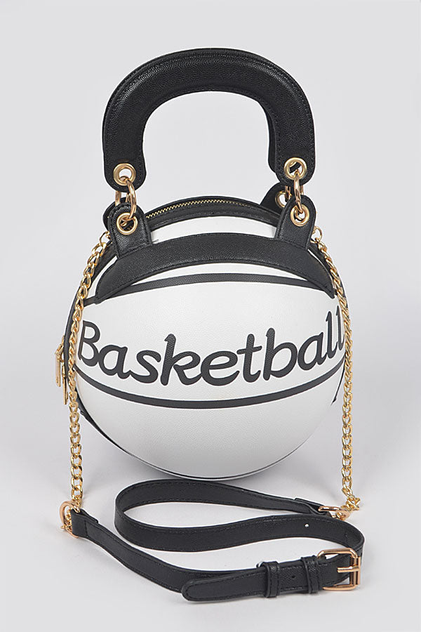 "Love Basketball" Ball Shaped Bag