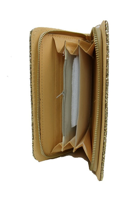 "Dorothea" Glitter Wallet