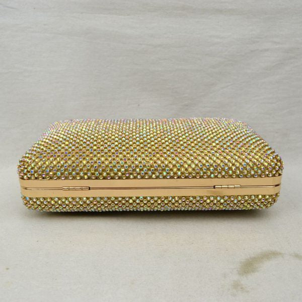 "Elizabeth" Jeweled Ring Holder Clutch