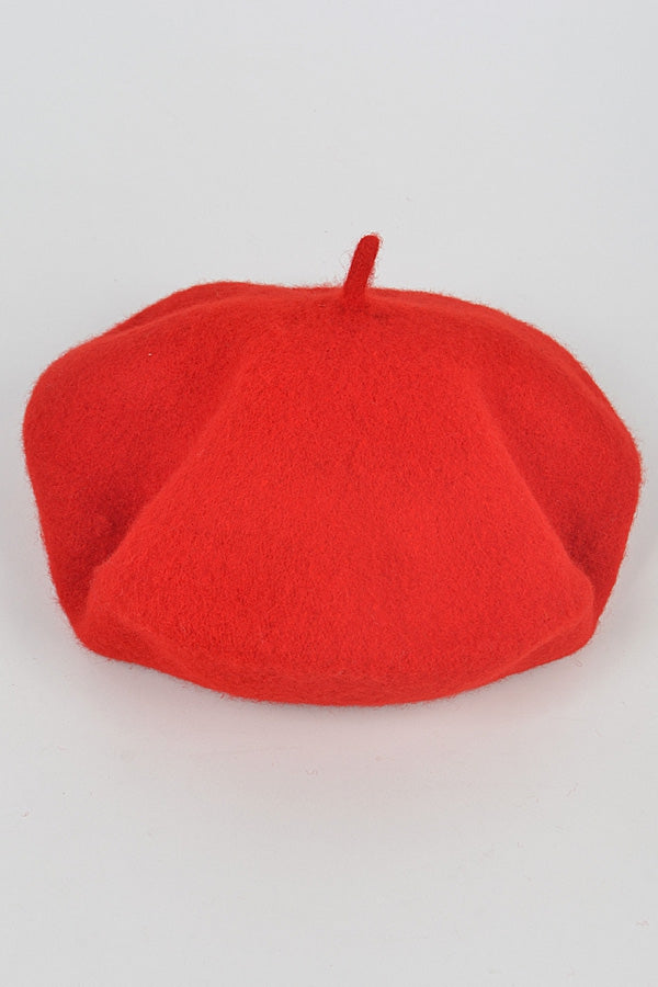 Wool Beret Hat