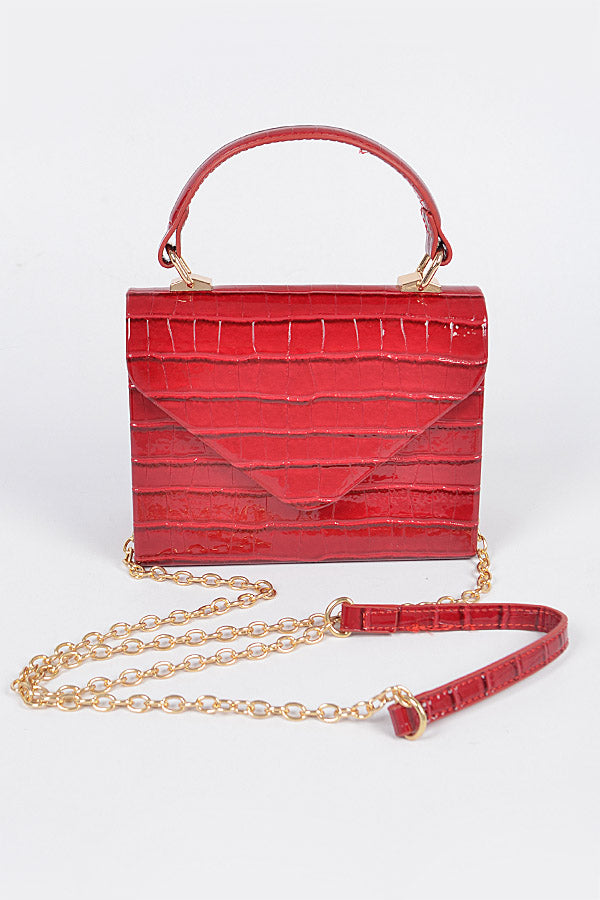 "Tanya" Textured Small Handbag