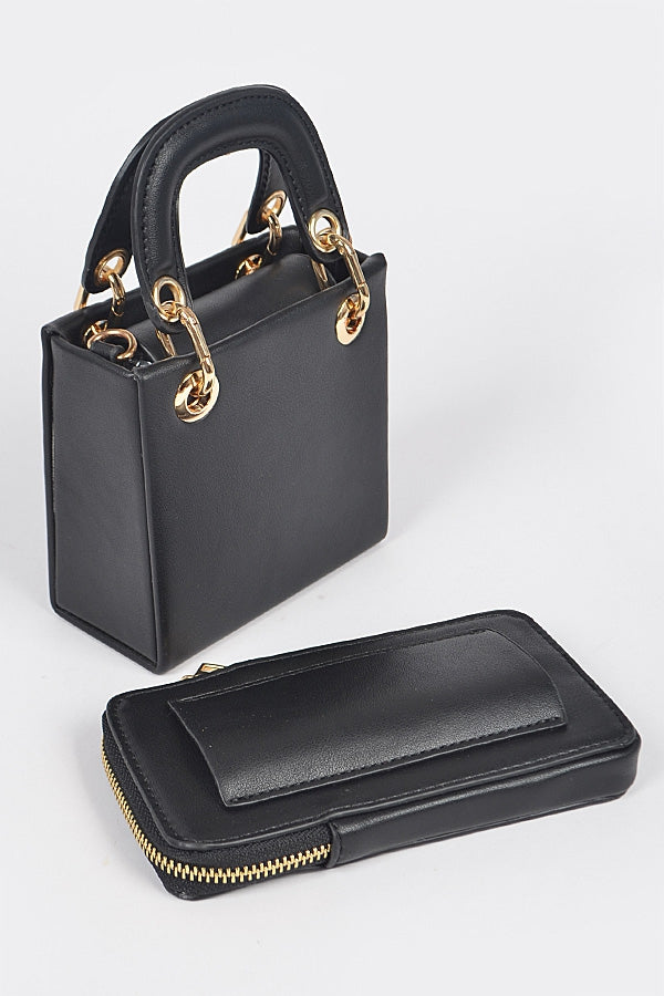 "Portia" 2-Piece Handbag Set