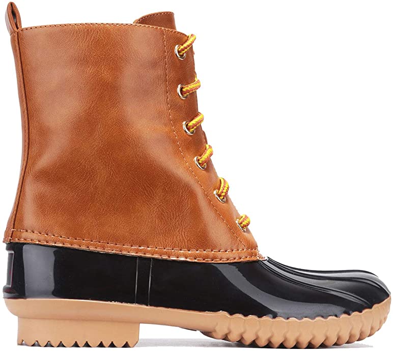 "Stormie" Tan Duck Boots