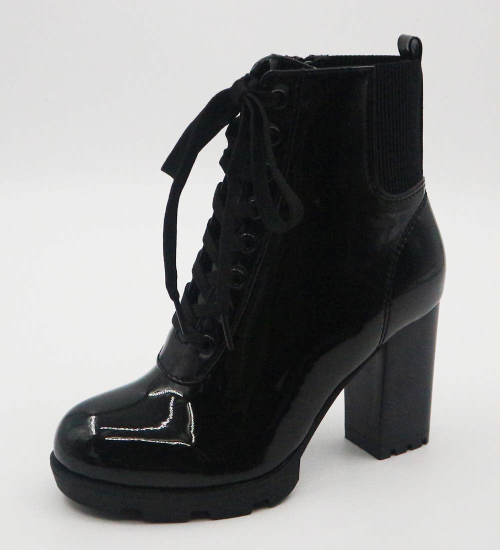 "Nicole" Black Booties