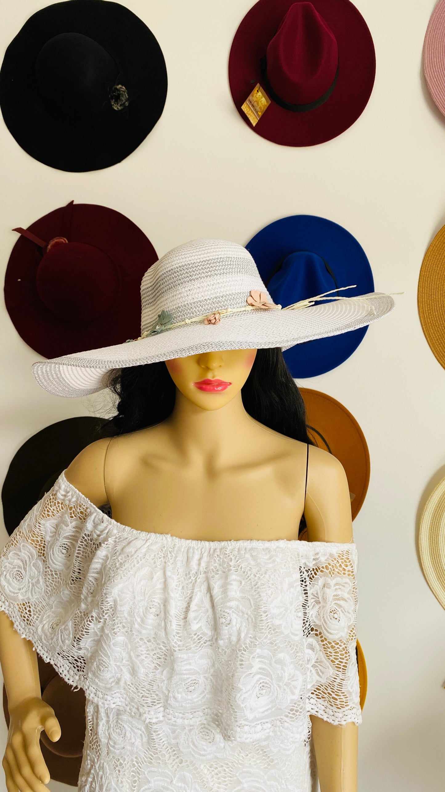 "Tulum" Large Brim Beach Hat