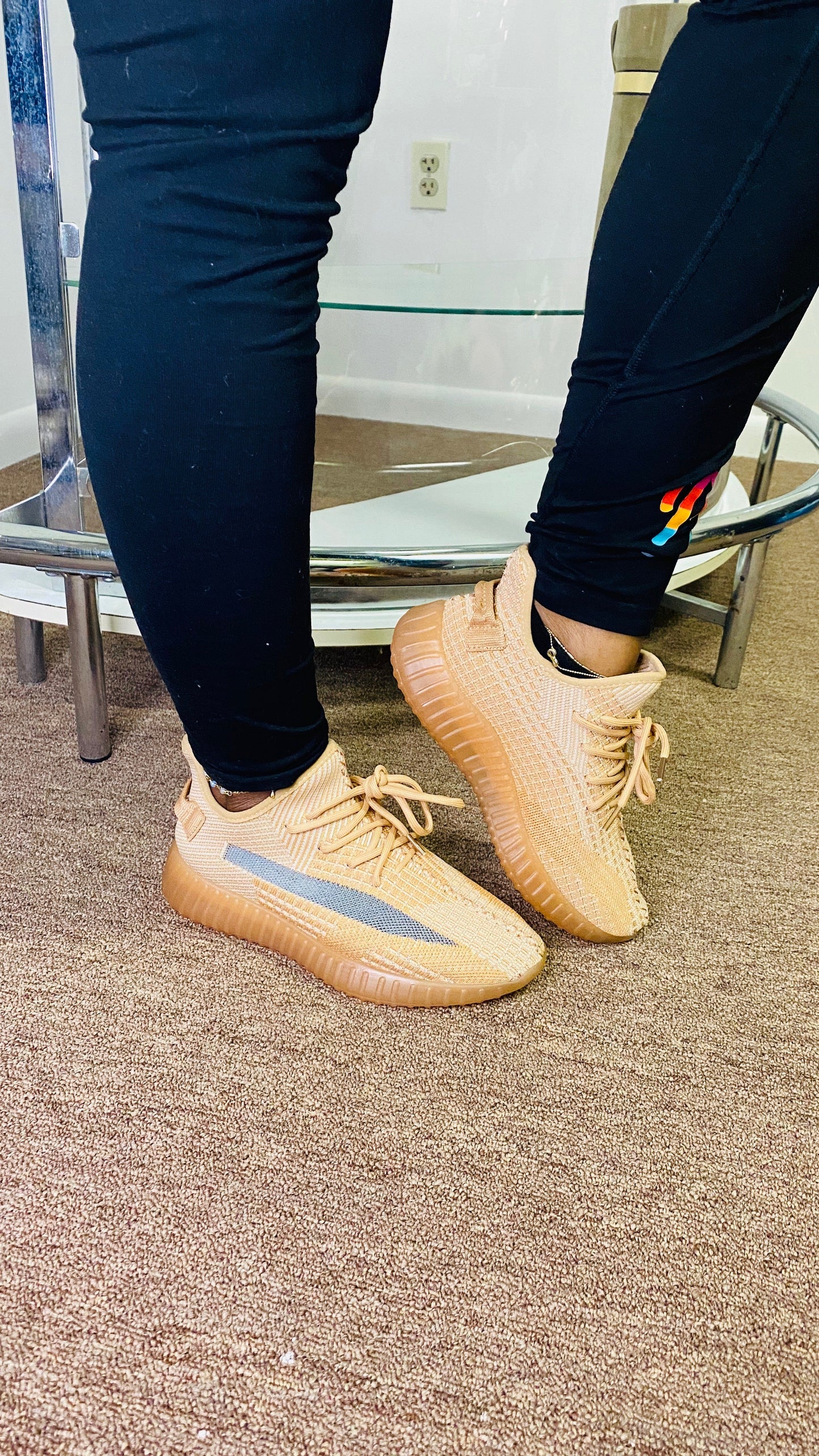 "Clay" Nude Breathable Sneakers