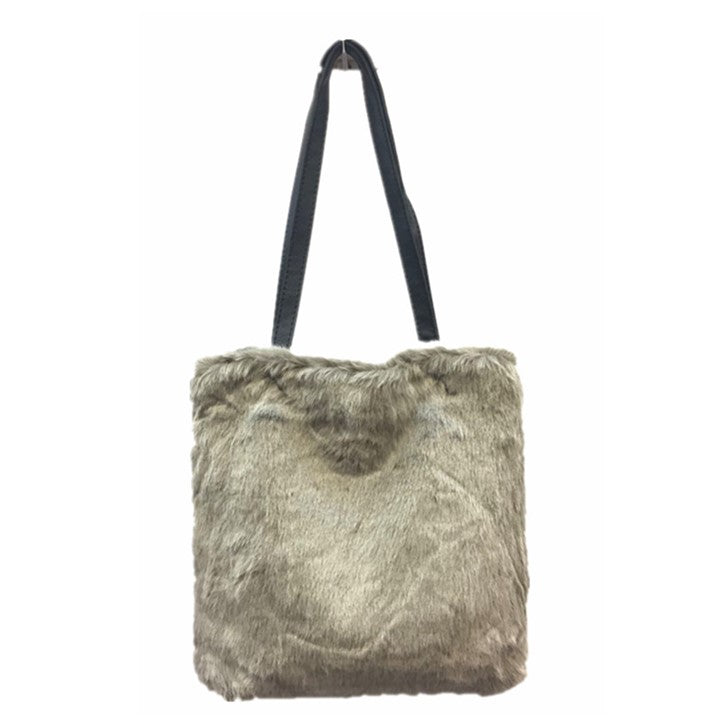 Faux Fur Tote Bag