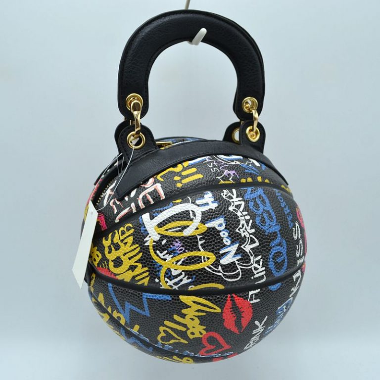 "Love Basketball" Ball Shaped Bag
