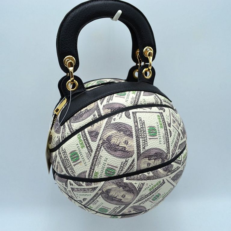 "Love Basketball" Ball Shaped Bag