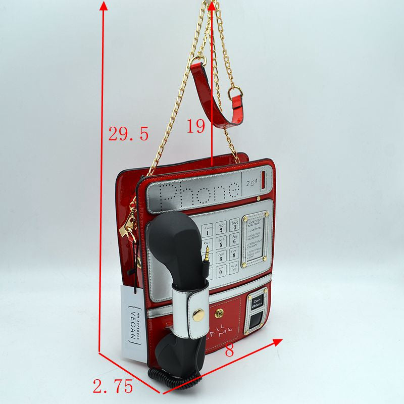 "Phone Booth" Design Handbag
