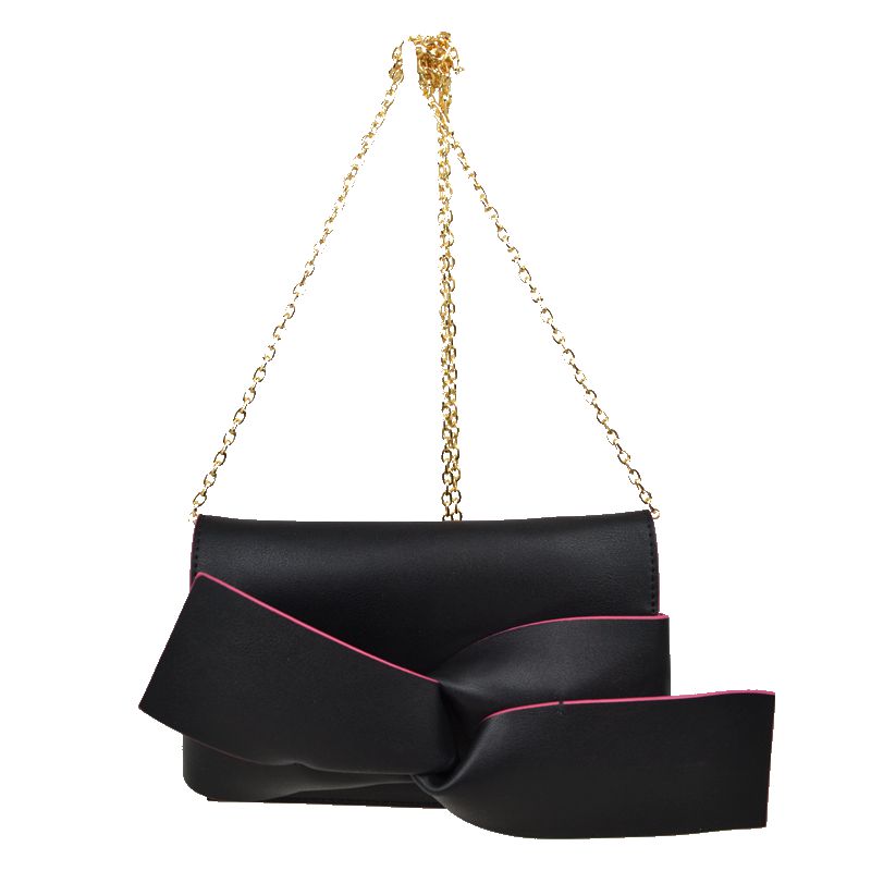 "Samara" Ribbon Crossbody Clutch