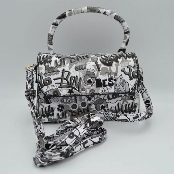 "Pow" Graffiti Mini Handbag