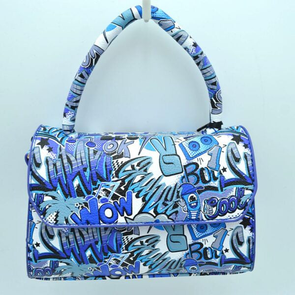 "Pow" Graffiti Mini Handbag