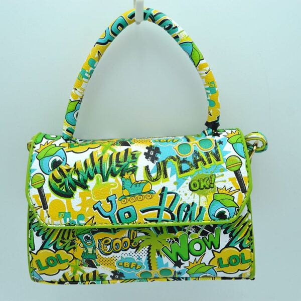 "Pow" Graffiti Mini Handbag